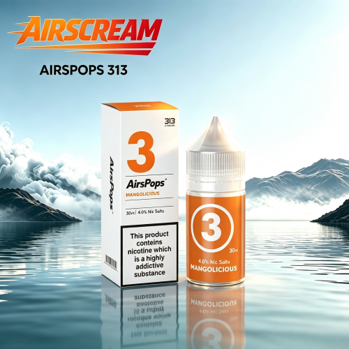 AIRSCREAM-AIRSPOPS-313數字小煙油-3.png AIRSCREAM AIRSPOPS 313 數字系列小煙油 30ml:圖片 1