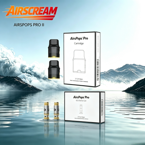 AIRSCREAM-AIRSPOPS-PRO-II氣泡2代煙彈空倉·成品芯-3.png AIRSCREAM AIRSPOPS PRO II氣泡2代煙彈空倉·成品芯:圖片 1